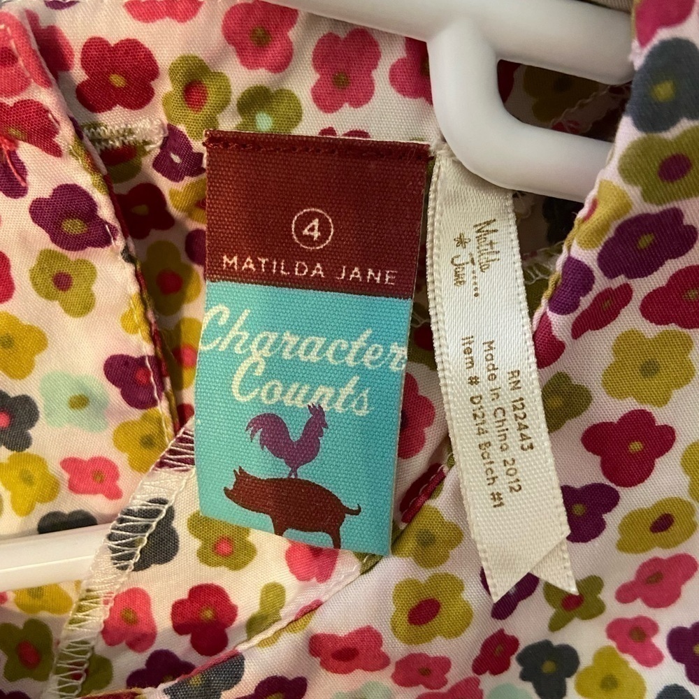 Matilda Jane Character Counts Russian Nesting Dolls Floral Dress - Picture 8 of 10